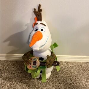 Hawaiian Olaf Plush with Guitar